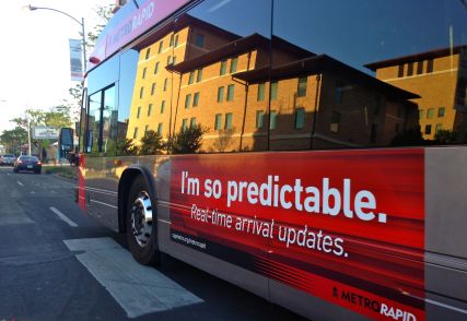 The new line was marketed as a BRT system, but those buses still need tinkering to meet those requirements.